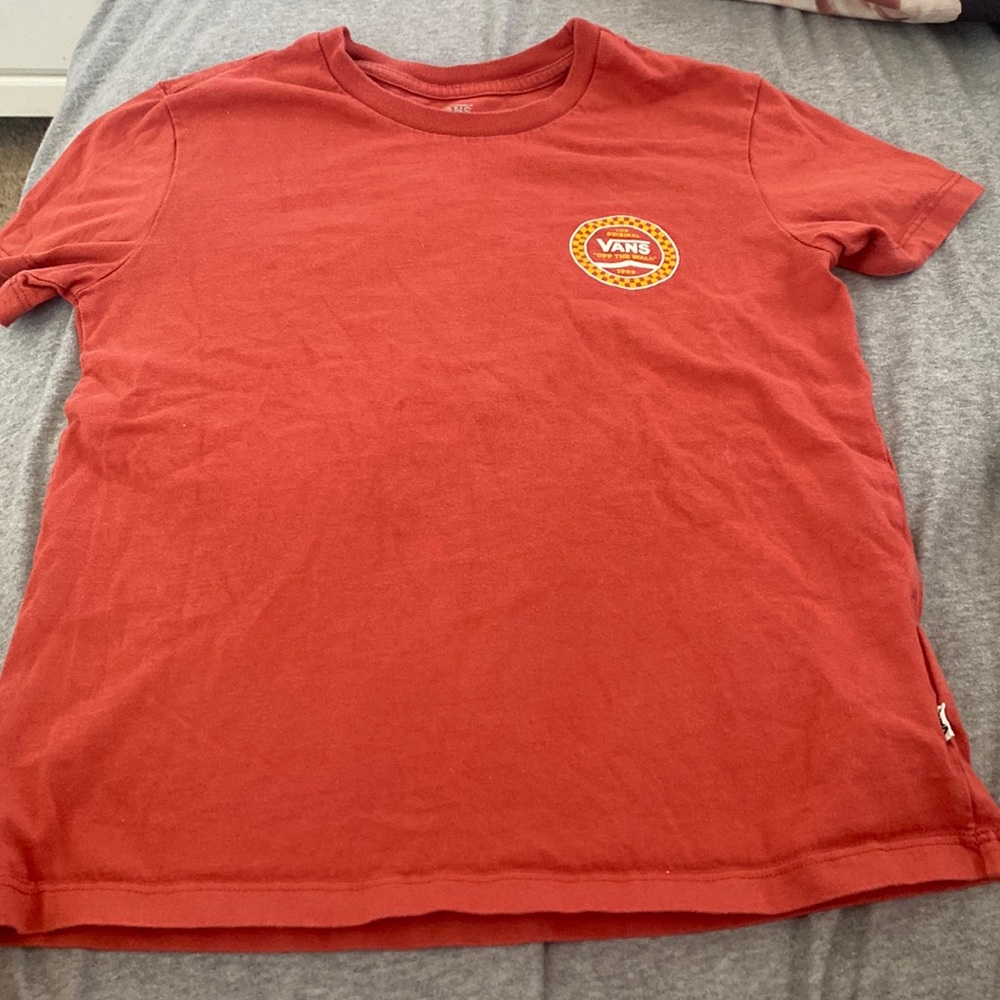 orange vans graphic t shirt